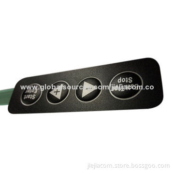 Industrial PET Adhesive Labels/Stickers with Keypad Switch, Built-in Embedded LED